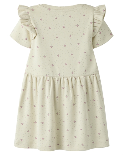 Name It - NMFHannis Cap Kjole - Almond Milk